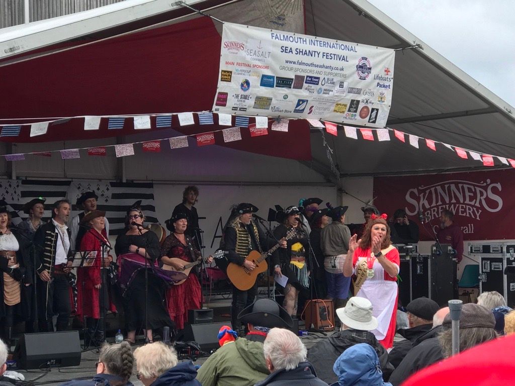 First inperson Sea Shanty Festival in Falmouth since pandemic
